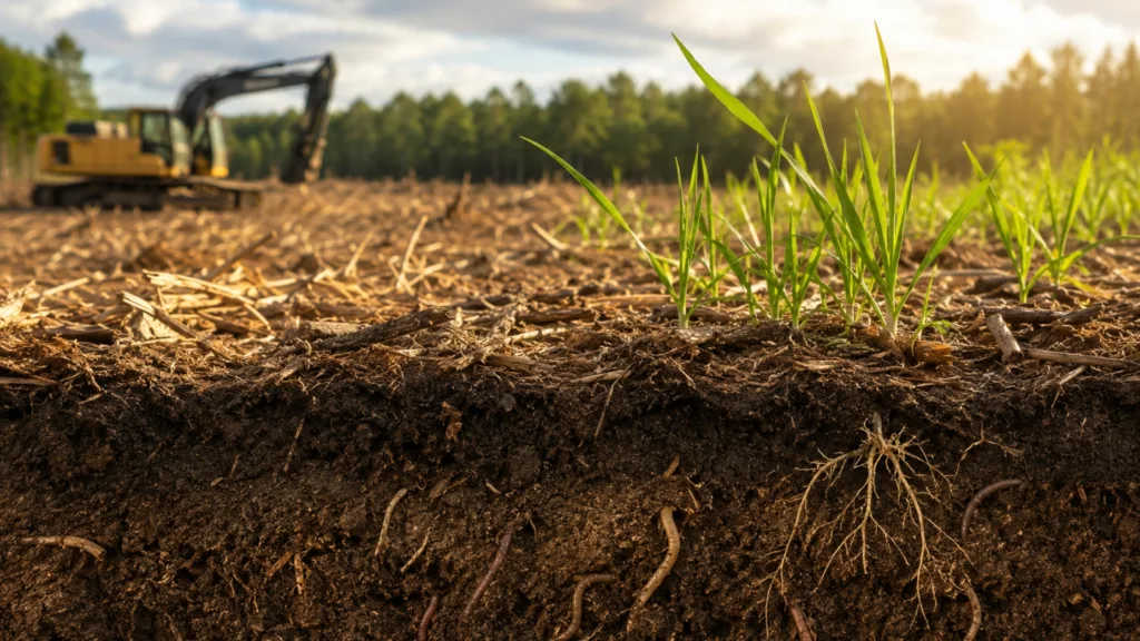 Protecting Topsoil After Land Clearing